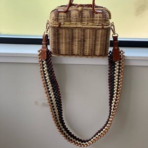 Ulla Johnson Priska Lunchbox Bag in Natural